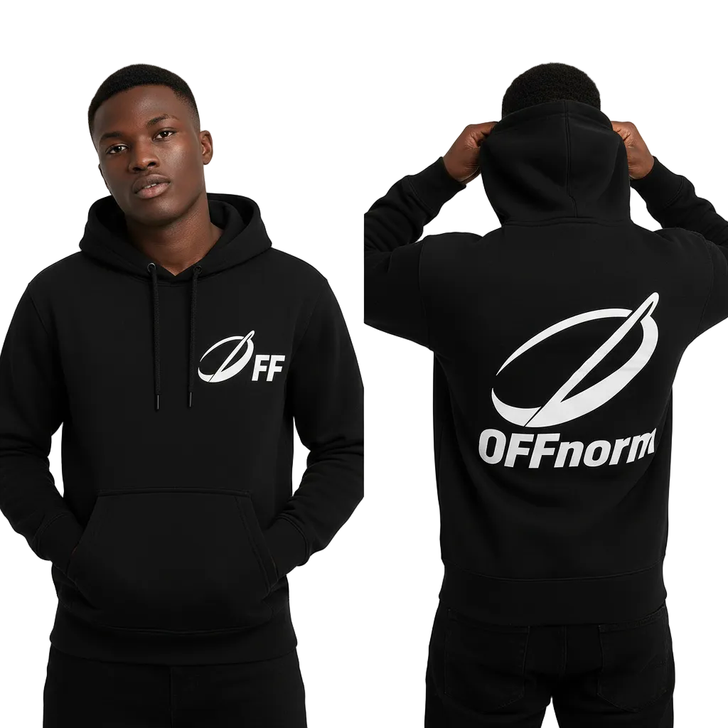 OFF Heavyweight Hoodie-Black