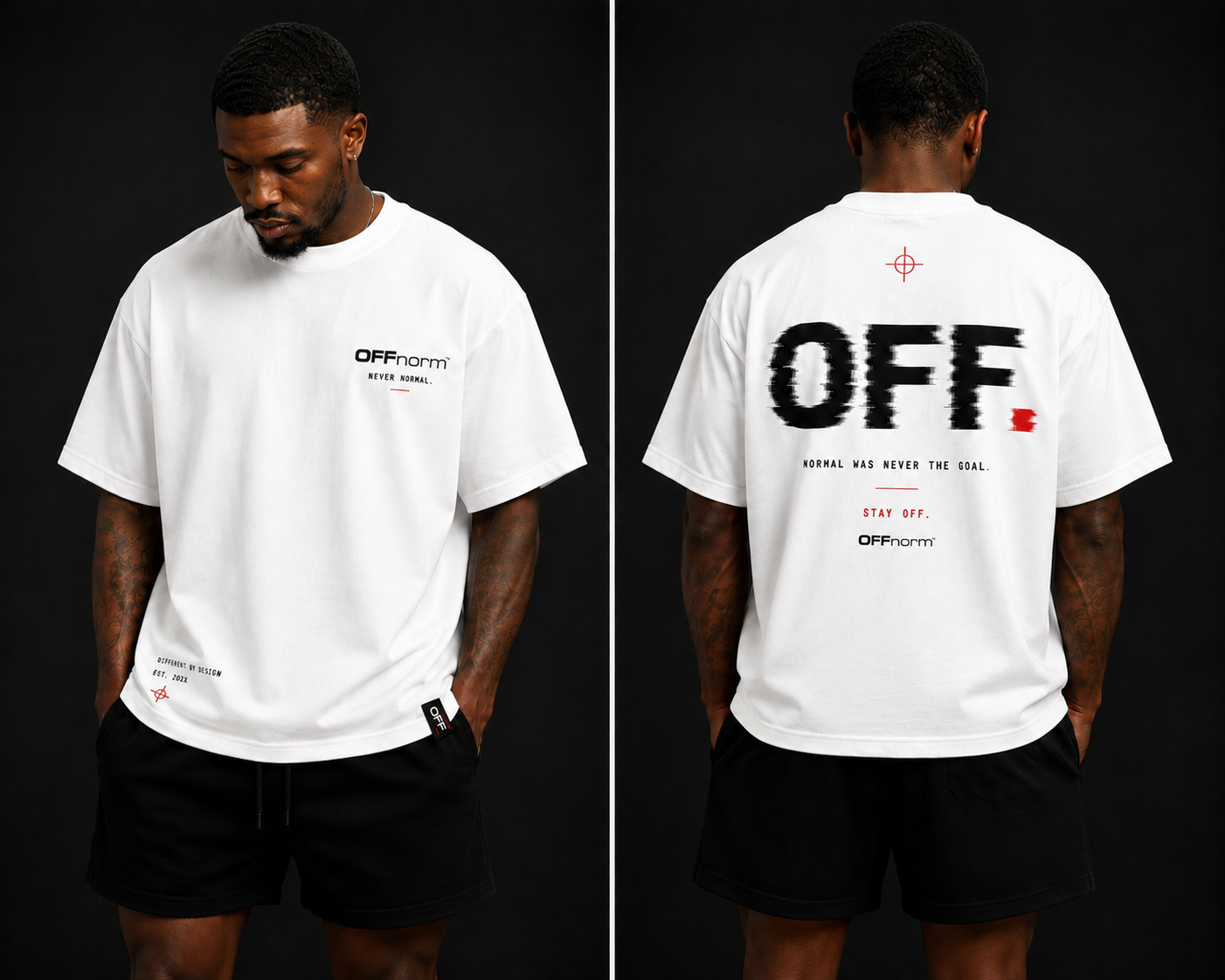 “STAY OFF.” Heavyweight Tee by