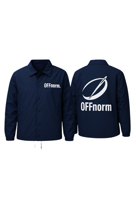 OFF STANDARD IV– Navy Blue Windbreaker