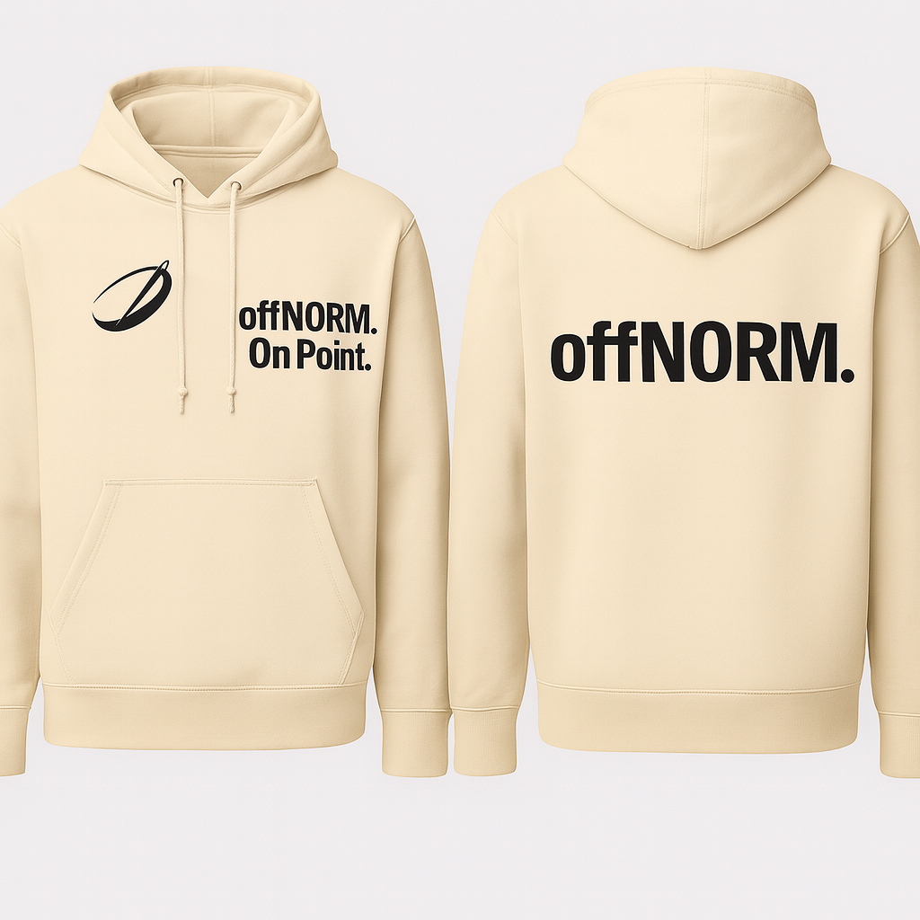 On Point Heavyweight Hoodie-Cream