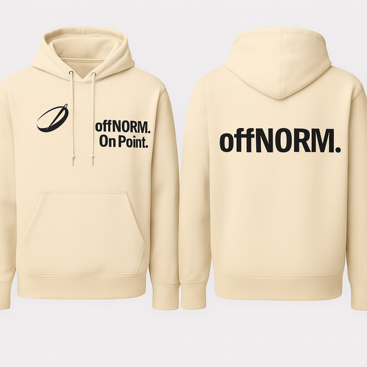 On Point Heavyweight Hoodie-Cream